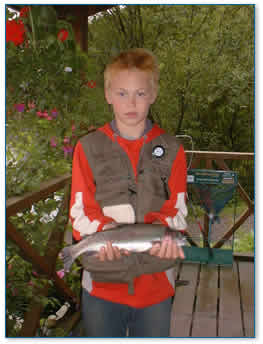 A good catch - pupil and fish