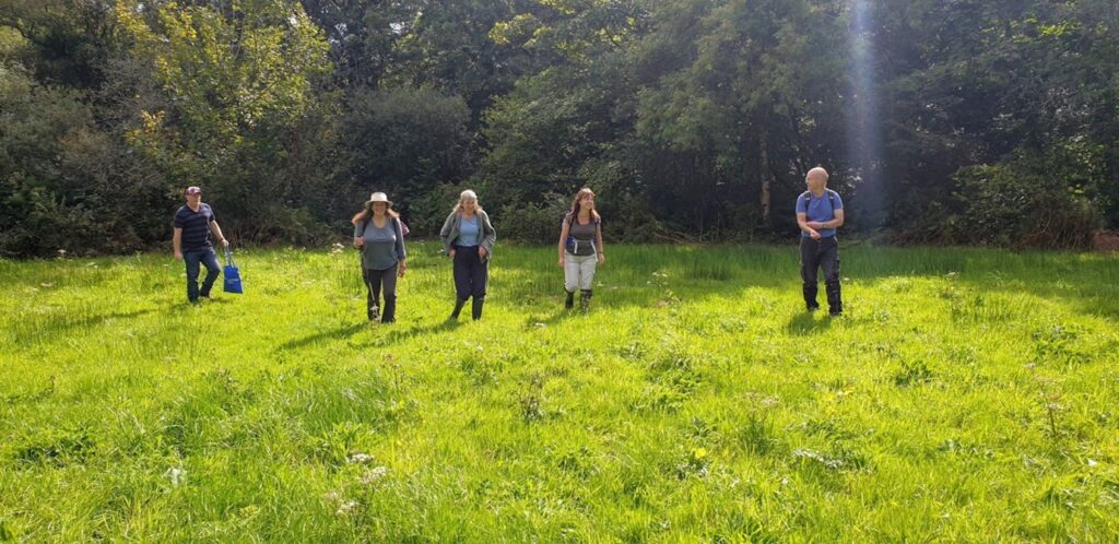 citizen scientists at luxulyan valley