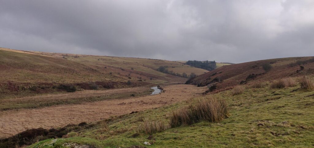 View from Landacre Bridge