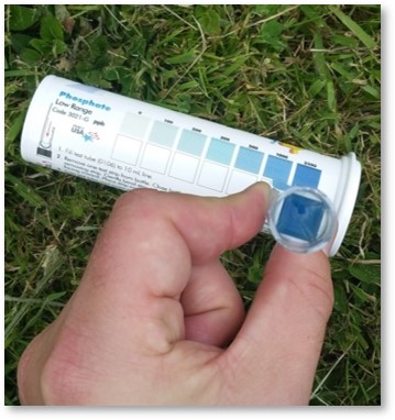 CaSTCo - La Motte Phosphate Test strips used by CSI volunteers